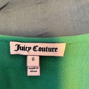 Juicy Couture Green Long-sleeve Dress